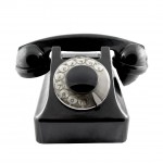 black telephone